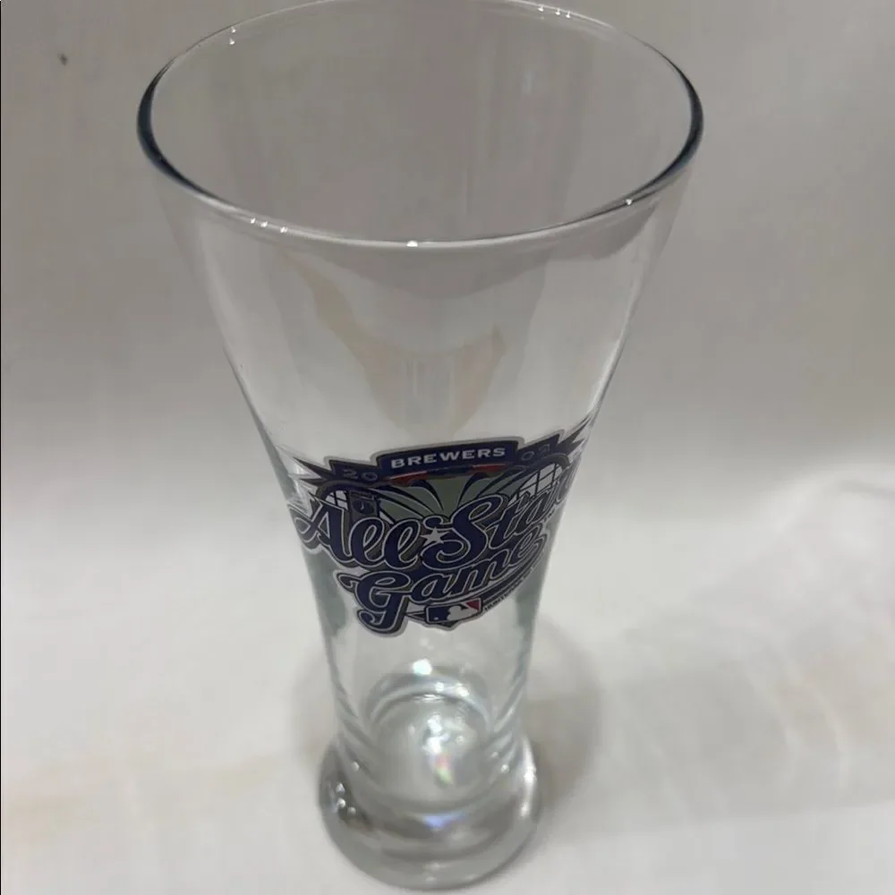 Brewers All-Star Game 12 Oz Pilsner Beer Glass Major League Baseball 2002